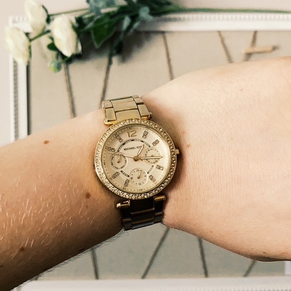 Michael Kors Mini Parker Gold 